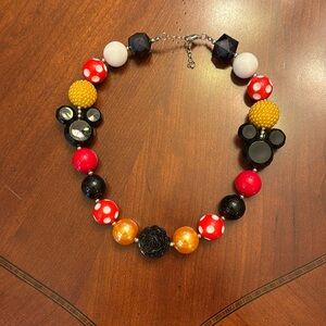 Mouse Large Chunky Bead Necklace